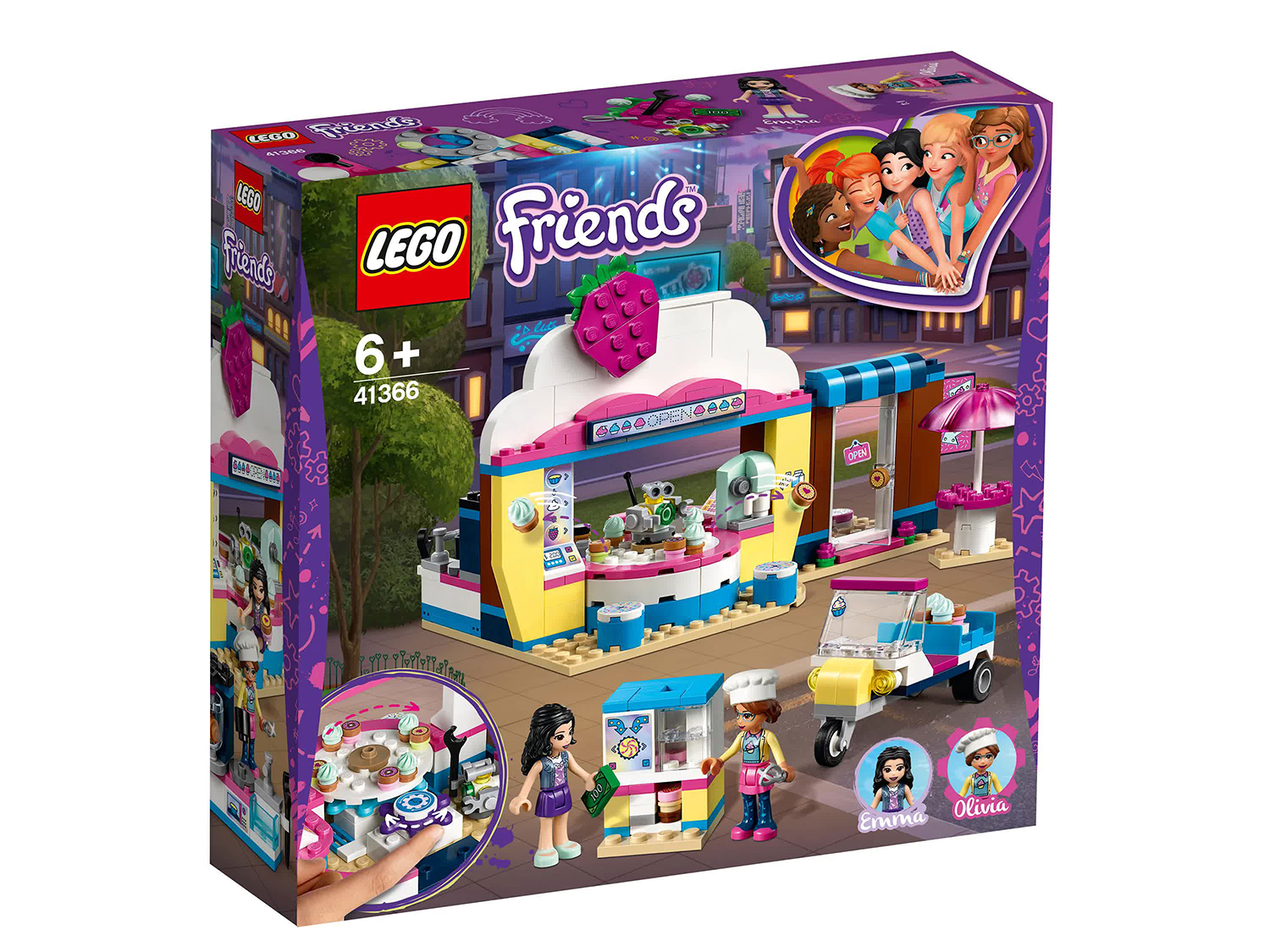 Конструктор LEGO Friends Кондитерская Оливии
Конструктор LEGO Friends Кондитерская Оливии