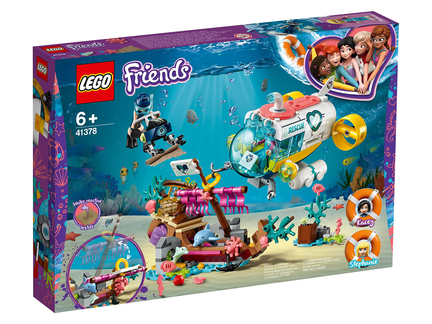 Конструктор LEGO Friends Спасение дельфинов
Конструктор LEGO Friends Спасение дельфинов