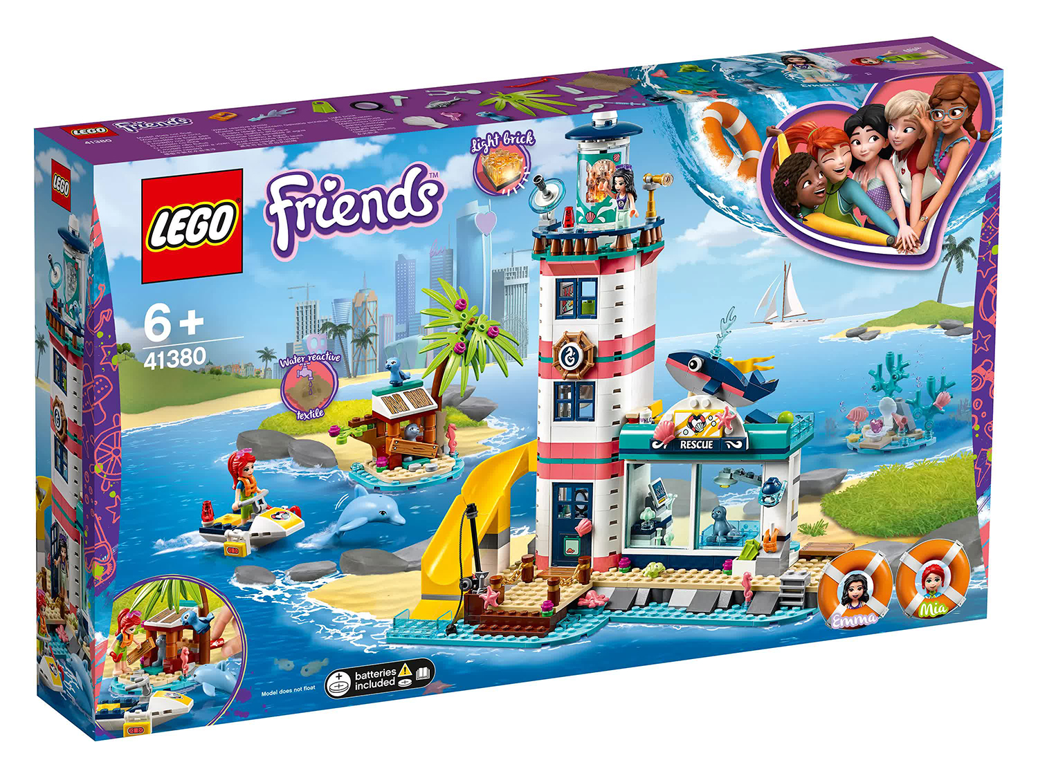 Конструктор LEGO Friends Спасательный центр на маяке
Конструктор LEGO Friends Спасательный центр на маяке