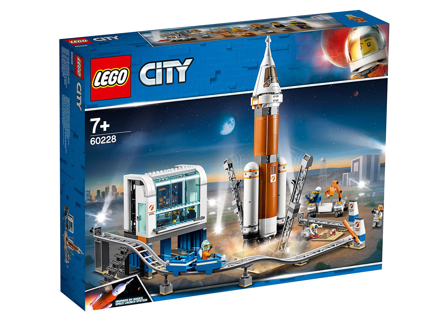 Конструктор LEGO Sity Ракета для запуска в далекий космос и пульт управления запуском
Конструктор LEGO Sity Ракета для запуска в далекий космос и пульт управления запуском