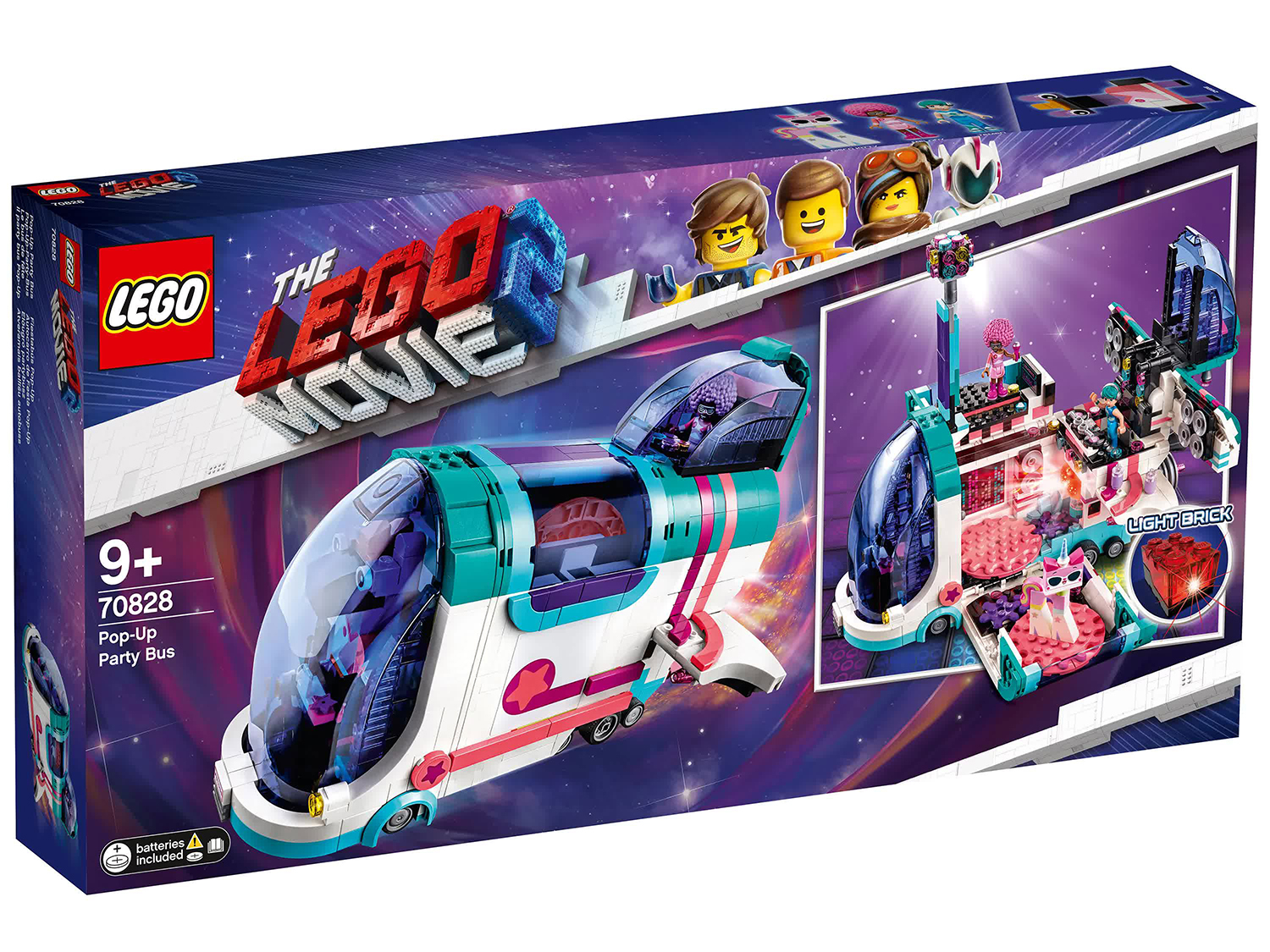 Конструктор The LEGO Movie 2: Автобус для вечеринки
Конструктор The LEGO Movie 2: Автобус для вечеринки