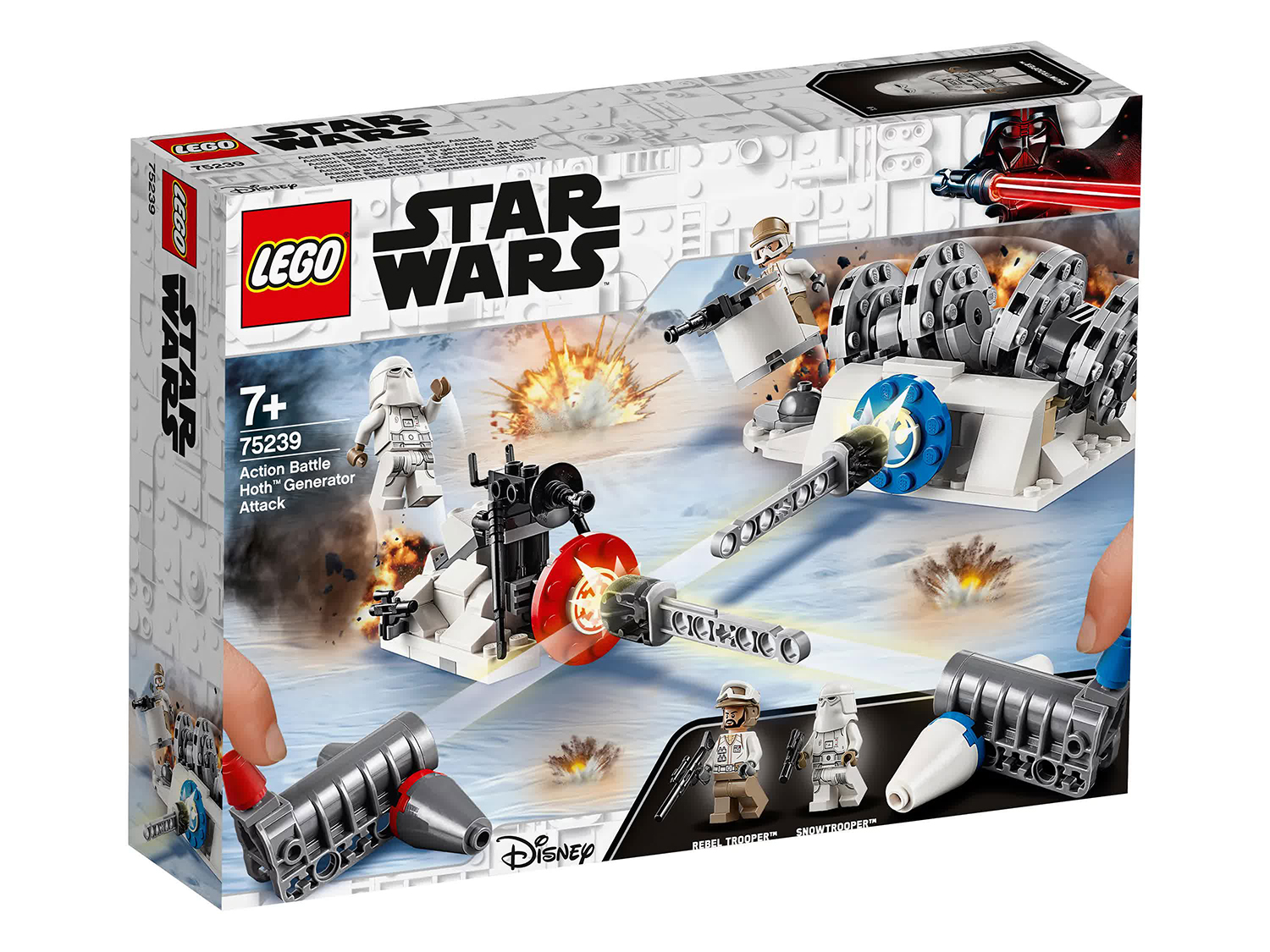 Конструктор LEGO Star Wars Разрушение генераторов на Хоте
Конструктор LEGO Star Wars Разрушение генераторов на Хоте