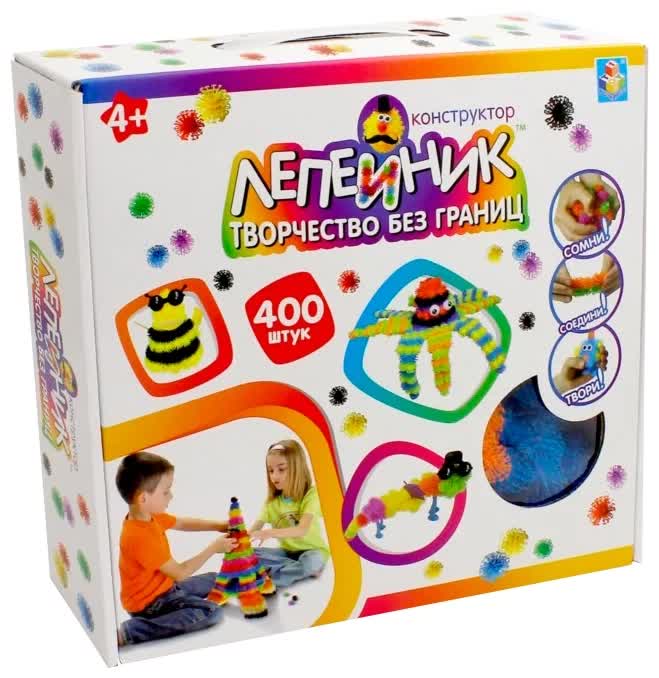 Конструктор 1toy Лепейник 364 дет.,36 аксесс.,кор.
Конструктор 1toy Лепейник 364 дет.,36 аксесс.,кор.