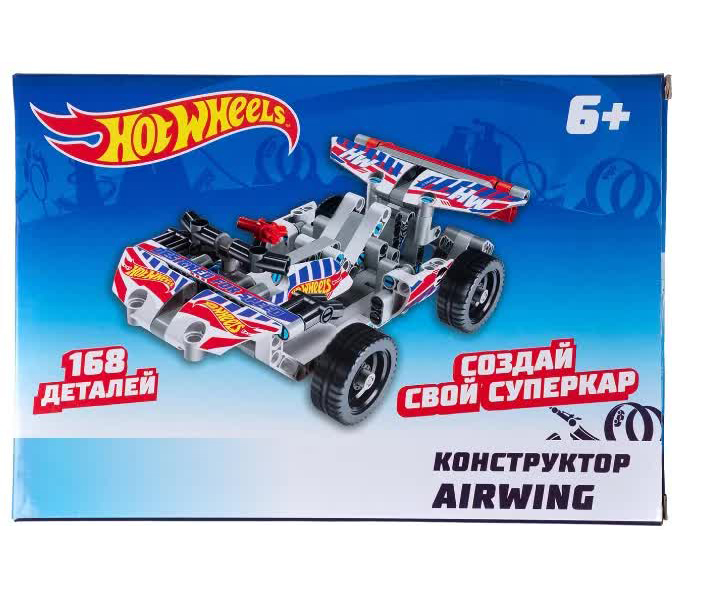 Конструктор Hot Wheels "Airwing" (168 деталей)
Конструктор Hot Wheels "Airwing" (168 деталей)