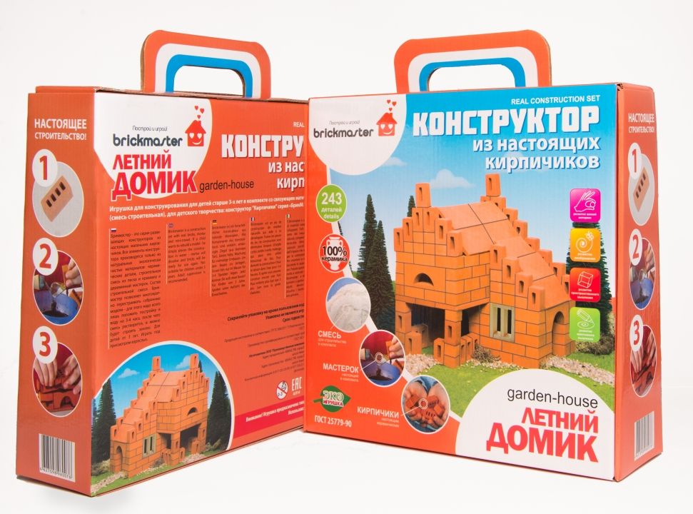 Конструктор BRICKMASTER 206 Летний домик (243 детали)
Конструктор BRICKMASTER 206 Летний домик (243 детали)