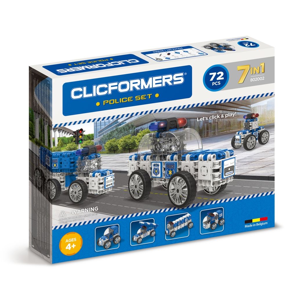 Конструктор CLICFORMERS 802002 Police set 72 детали
Конструктор CLICFORMERS 802002 Police set 72 детали