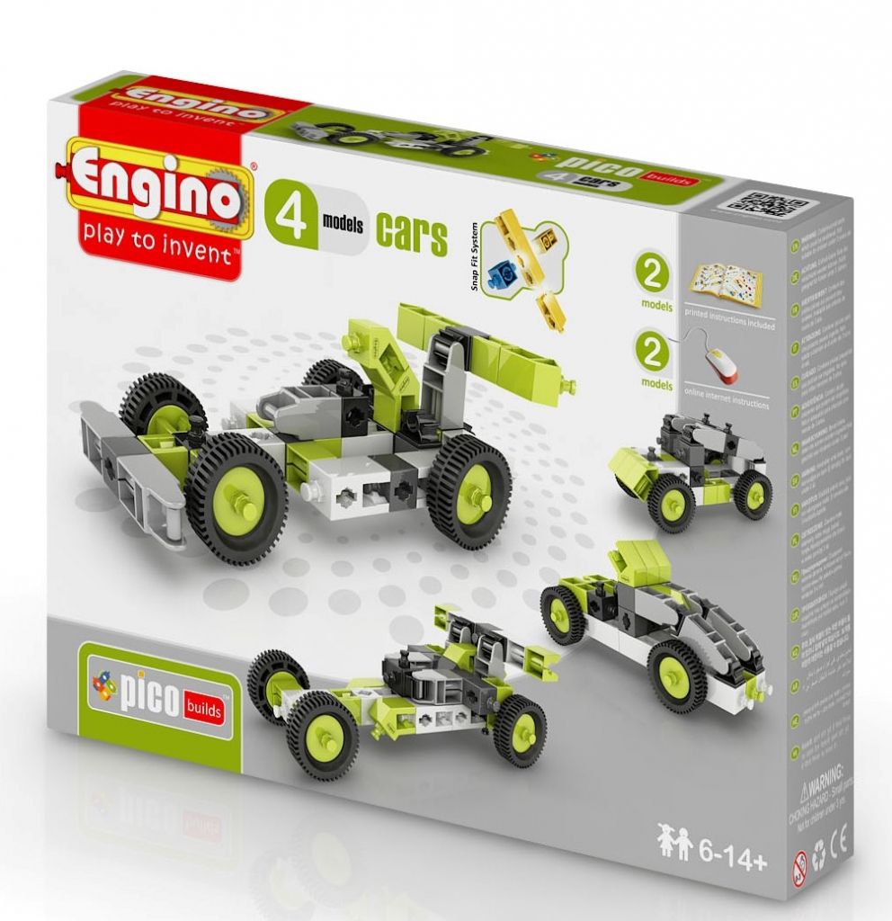 Конструктор ENGINO PB 11/0431 INVENTOR Автомобили - 4 модели
Конструктор ENGINO PB 11/0431 INVENTOR Автомобили - 4 модели