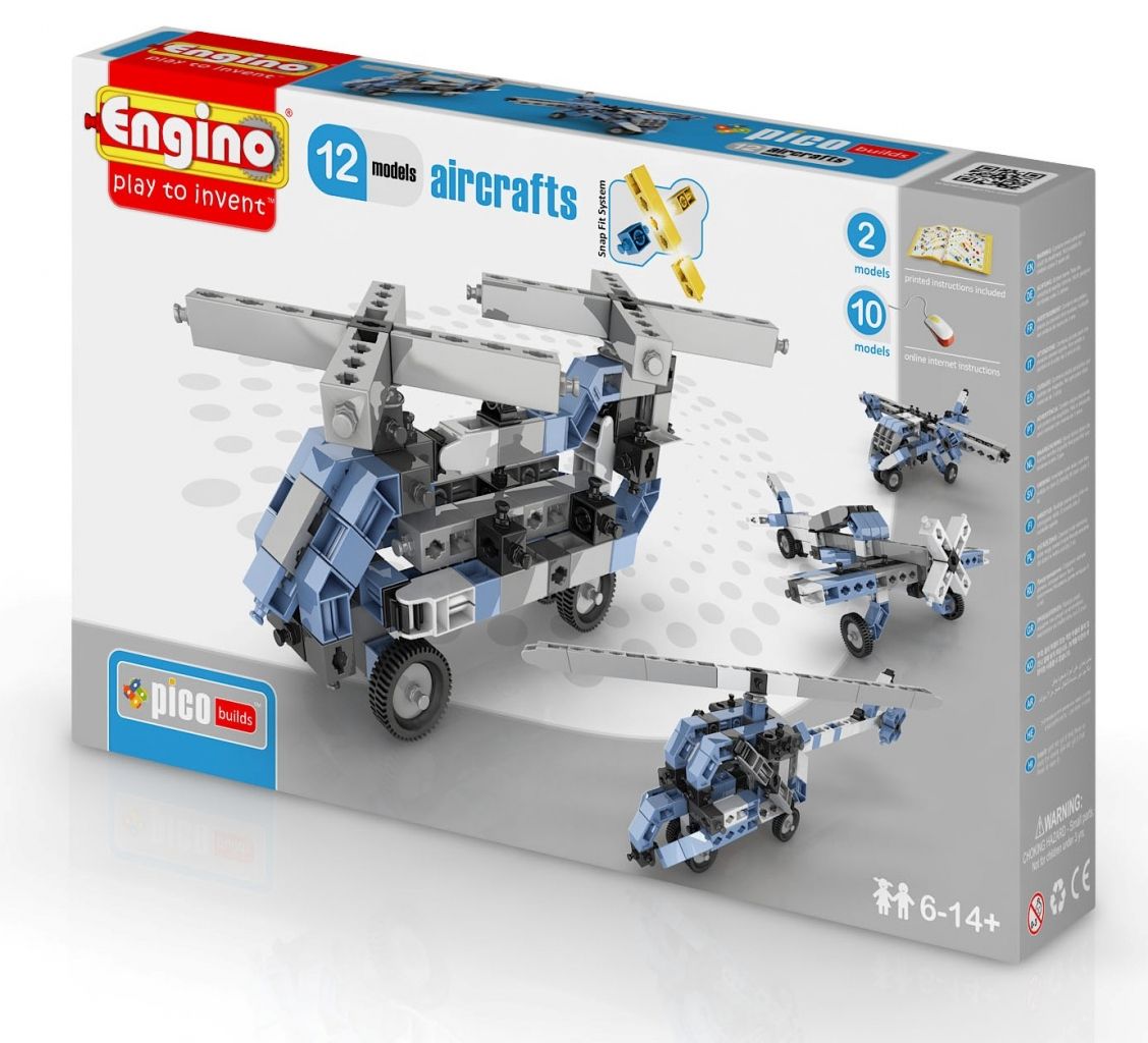 Конструктор ENGINO PB 33/1233 INVENTOR Самолеты - 12 моделей
Конструктор ENGINO PB 33/1233 INVENTOR Самолеты - 12 моделей