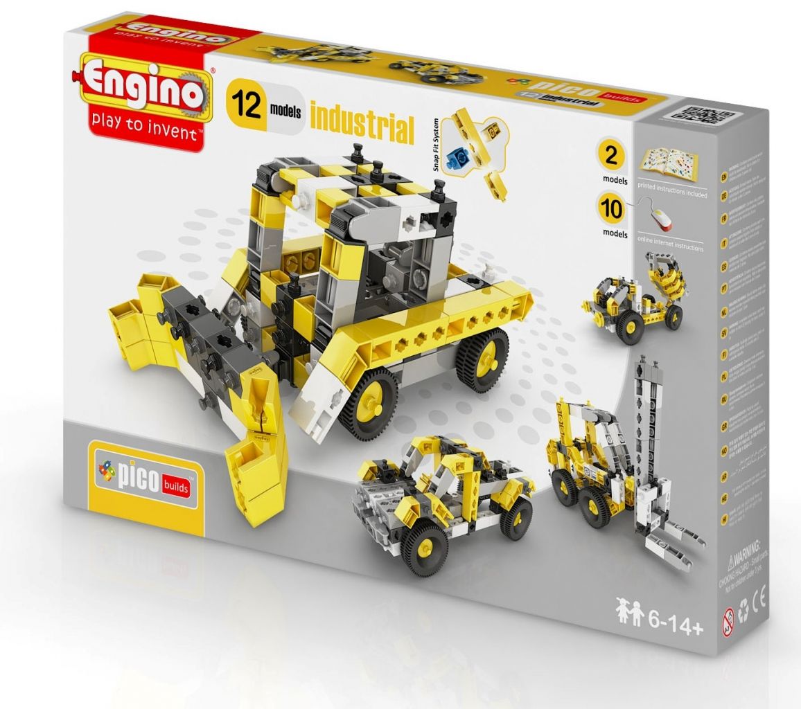 Конструктор ENGINO PB 34/1234 INVENTOR Спецтехника - 12 моделей
Конструктор ENGINO PB 34/1234 INVENTOR Спецтехника - 12 моделей