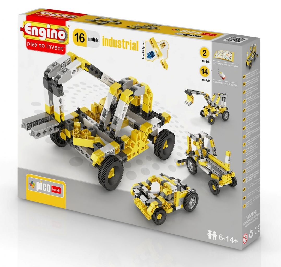 Конструктор ENGINO PB 44/1634 INVENTOR Спецтехника - 16 моделей
Конструктор ENGINO PB 44/1634 INVENTOR Спецтехника - 16 моделей