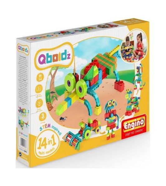 Конструктор ENGINO QB14 QBOIDZ Набор из 14 моделей
Конструктор ENGINO QB14 QBOIDZ Набор из 14 моделей