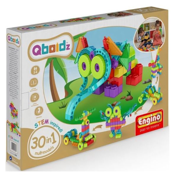 Конструктор ENGINO QB30 QBOIDZ Набор из 30 моделей
Конструктор ENGINO QB30 QBOIDZ Набор из 30 моделей