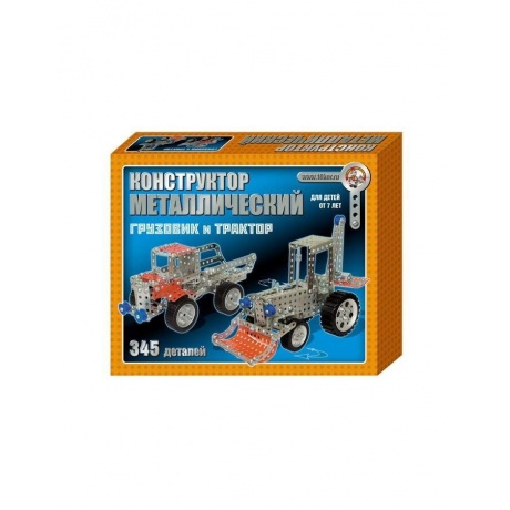 Конструктор ДЕСЯТОЕ КОРОЛЕВСТВО 00953 Грузовик и трактор (345 эл)
Конструктор ДЕСЯТОЕ КОРОЛЕВСТВО 00953 Грузовик и трактор (345 эл)