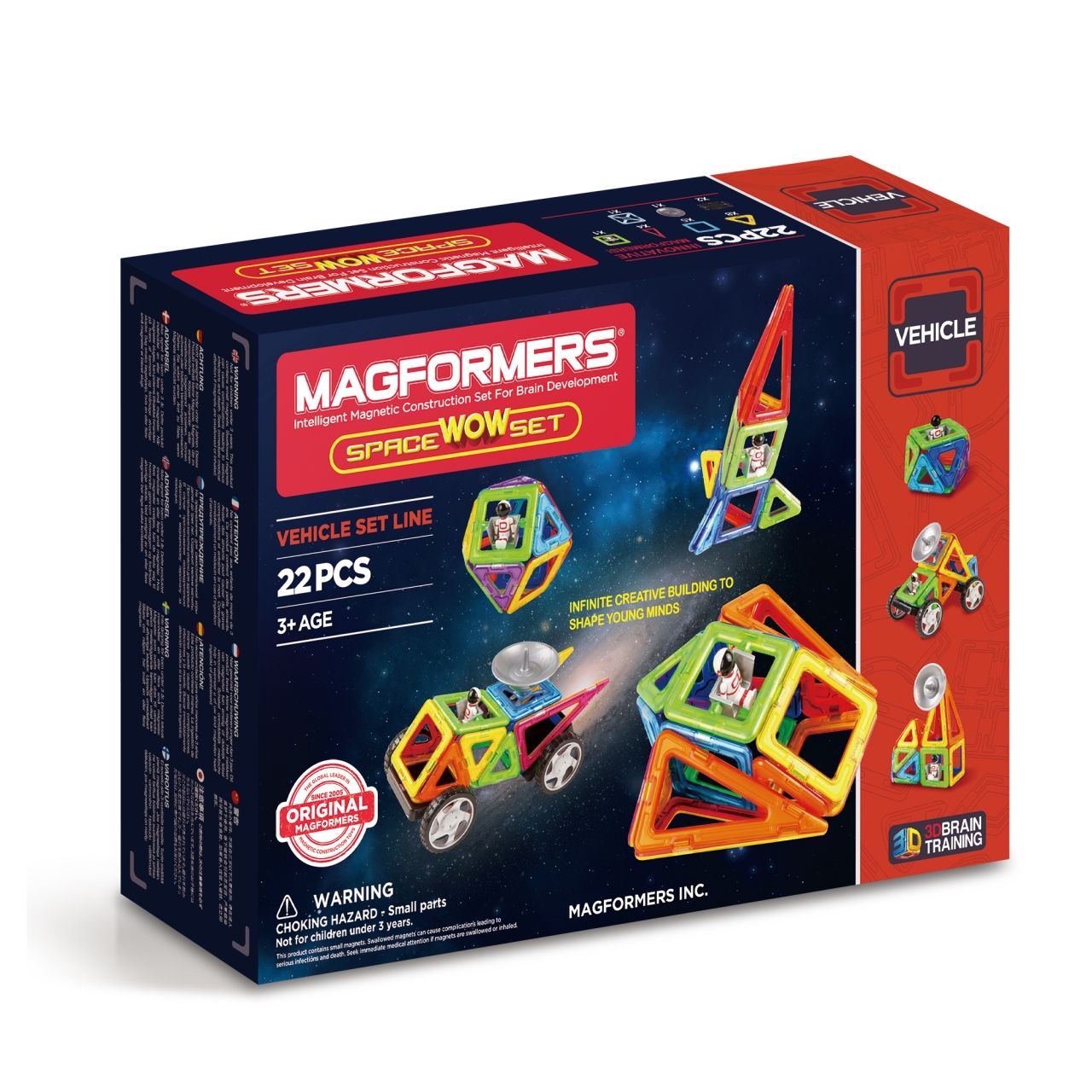 Магнитный конструктор MAGFORMERS 707009 Space Wow Set
Магнитный конструктор MAGFORMERS 707009 Space Wow Set