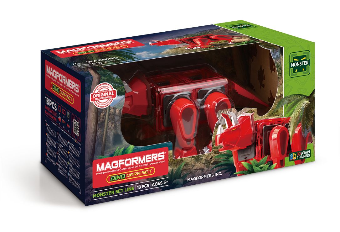 Магнитный конструктор MAGFORMERS 716002 Dino Cera set
Магнитный конструктор MAGFORMERS 716002 Dino Cera set