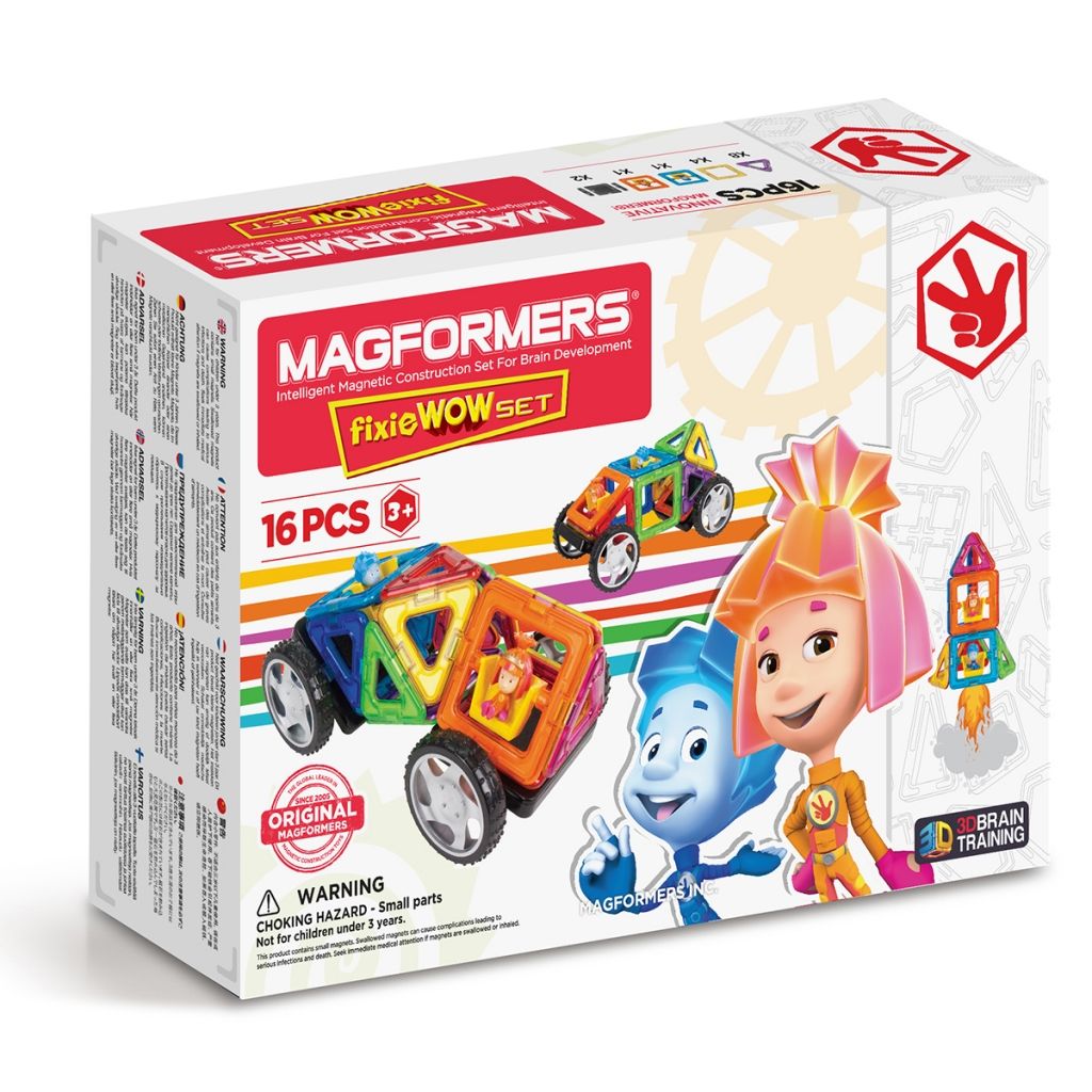 Магнитный конструктор MAGFORMERS 770001 Fixie Wow set
Магнитный конструктор MAGFORMERS 770001 Fixie Wow set