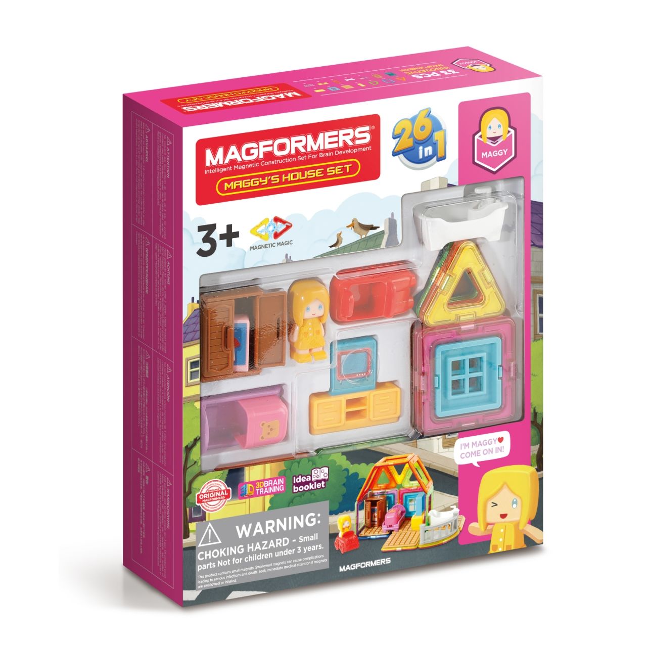 Магнитный конструктор MAGFORMERS 705009 Maggy's House Set
Магнитный конструктор MAGFORMERS 705009 Maggy's House Set