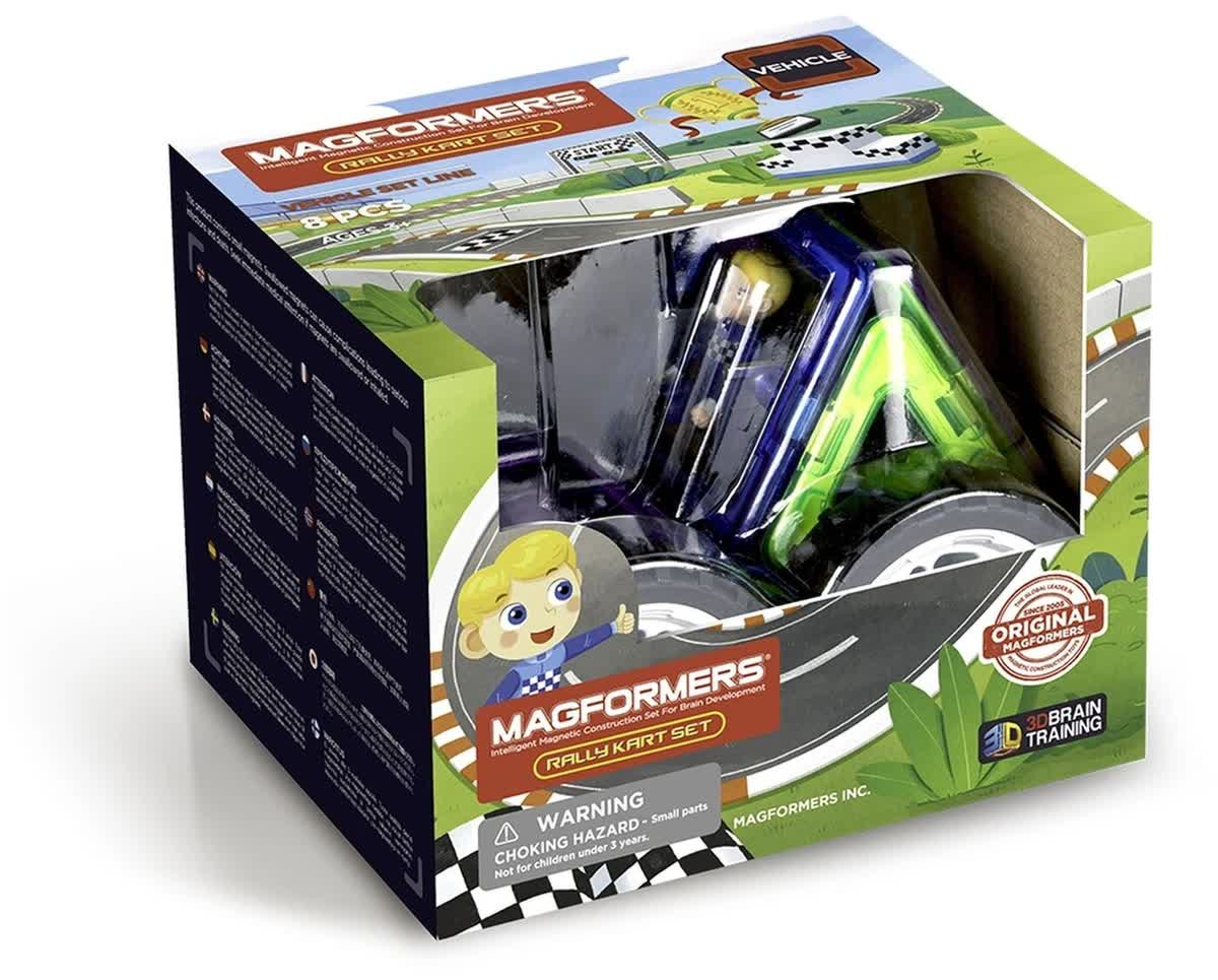 Магнитный конструктор MAGFORMERS 707016 Rally Kart Set (Boy)
Магнитный конструктор MAGFORMERS 707016 Rally Kart Set (Boy)
