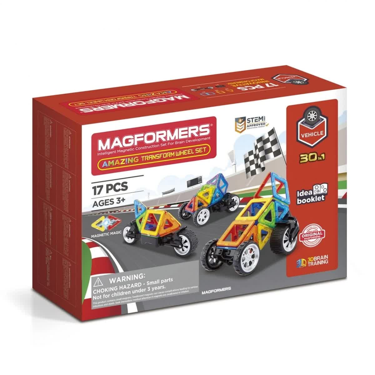 Магнитный конструктор MAGFORMERS 707019 Amazing Transform Wheel Set
Магнитный конструктор MAGFORMERS 707019 Amazing Transform Wheel Set