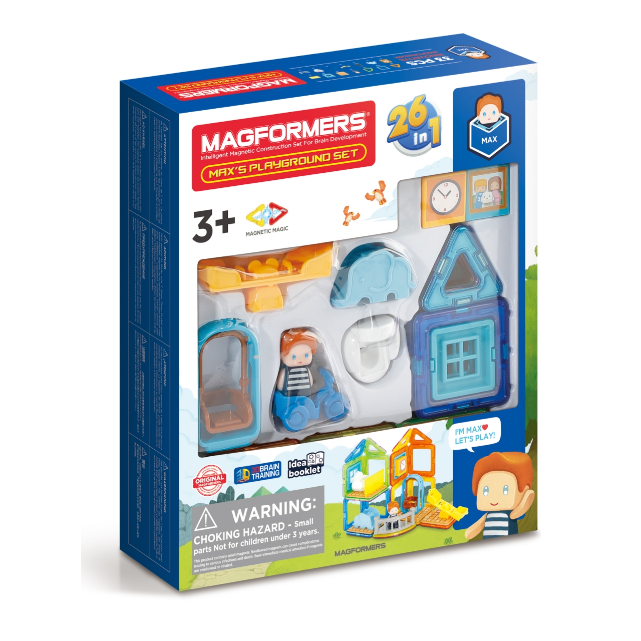 Магнитный конструктор MAGFORMERS 705008 Max's Playground Set
Магнитный конструктор MAGFORMERS 705008 Max's Playground Set