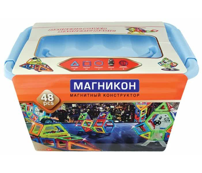 Конструктор Магникон МК-48
Конструктор Магникон МК-48