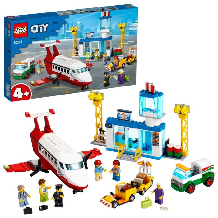 Конструктор Lego City Городской аэропорт 286 дет. 60261
Конструктор Lego City Городской аэропорт 286 дет. 60261