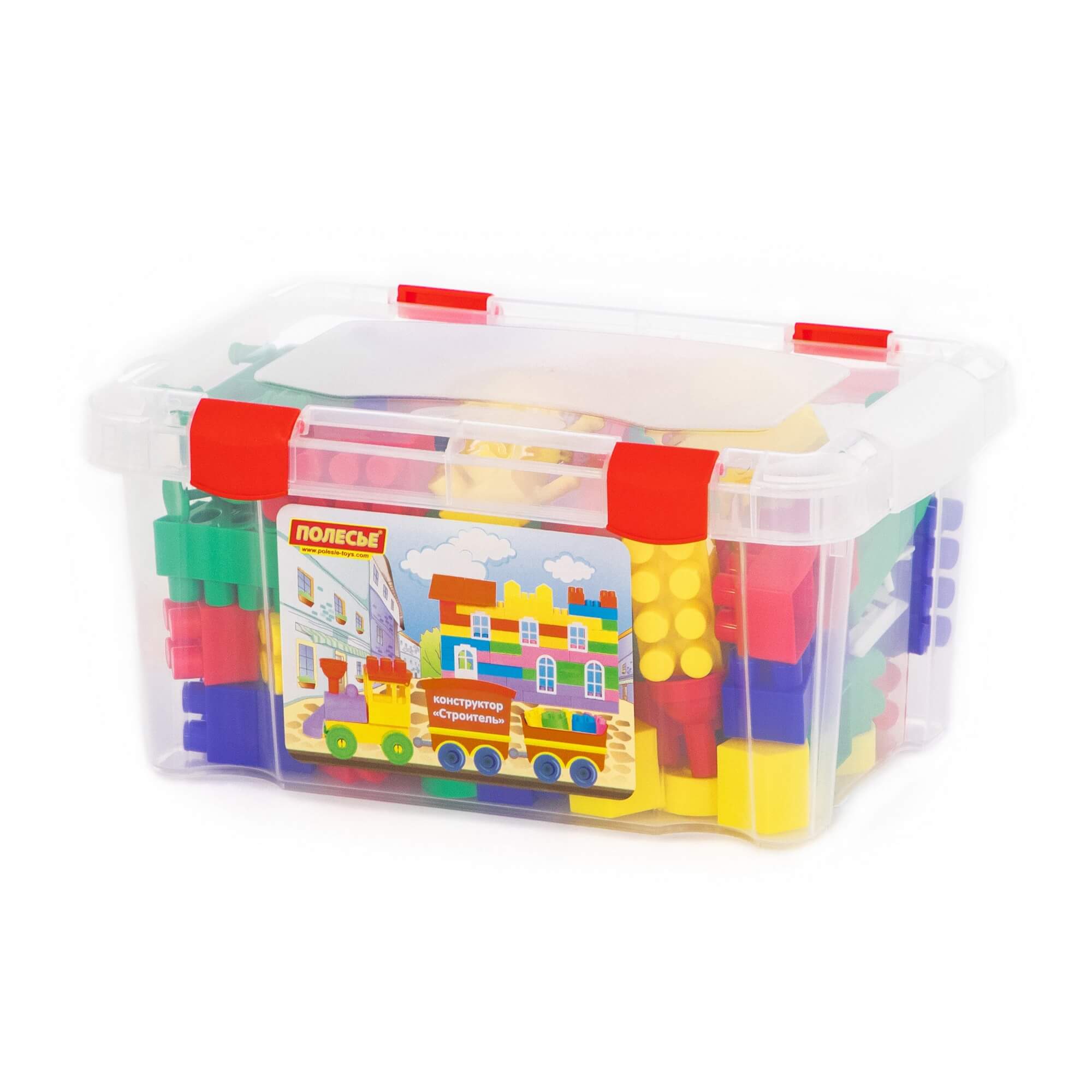 Конструктор "Строитель" 75 деталей (в контейнере) Полесье 50489
Конструктор "Строитель" 75 деталей (в контейнере) Полесье 50489