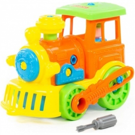 Конструктор-транспорт "Паровоз" в сеточке) Полесье 71255
Конструктор-транспорт "Паровоз" в сеточке) Полесье 71255