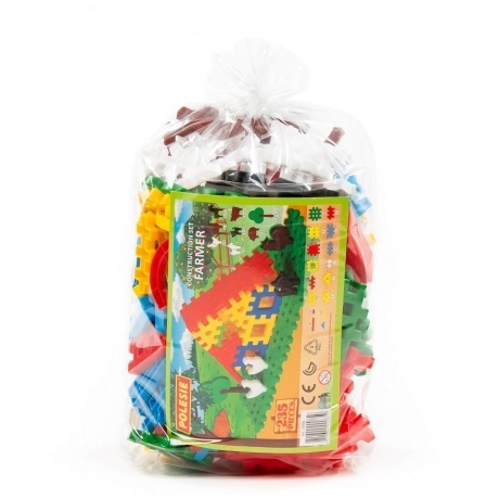 Конструктор "Фермер" 235 элементов в мешке Полесье 0859
Конструктор "Фермер" 235 элементов в мешке Полесье 0859