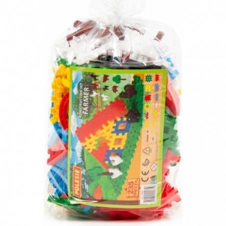 Конструктор "Фермер" 235 элементов в мешке Полесье 0859
Конструктор "Фермер" 235 элементов в мешке Полесье 0859