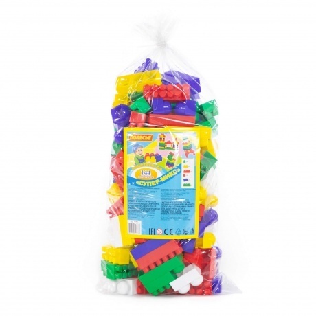 Конструктор "Супер-Микс" 144 детали в мешке Полесье 6783
Конструктор "Супер-Микс" 144 детали в мешке Полесье 6783