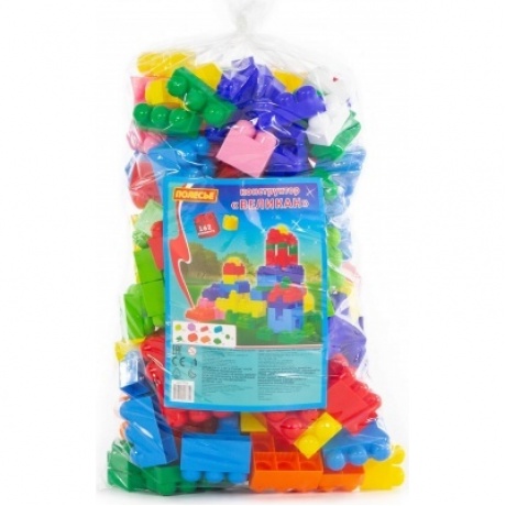 Конструктор "Великан" 162 детали в мешке Полесье 7710
Конструктор "Великан" 162 детали в мешке Полесье 7710