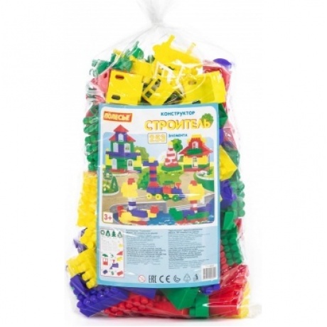 Конструктор "Строитель" Макси 253 детали в мешке Полесье 0552
Конструктор "Строитель" Макси 253 детали в мешке Полесье 0552