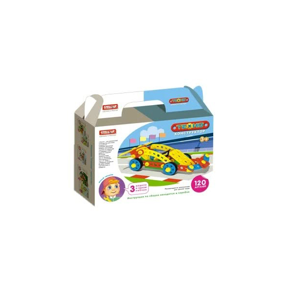 Конструктор-Техно "Болид" 120 деталей в коробке Stellar 02029
Конструктор-Техно "Болид" 120 деталей в коробке Stellar 02029
