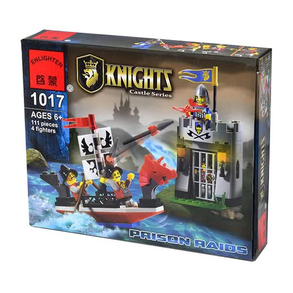 Конструктор "Налет на темницу" (111дет) в коробку BRICK 1017
Конструктор "Налет на темницу" (111дет) в коробку BRICK 1017