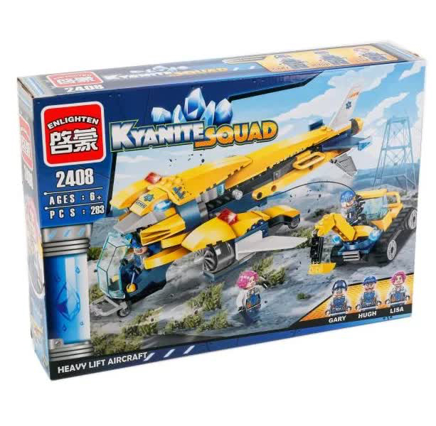 Конструктор Спецтехника 283 детали в коробке BRICK 2408
Конструктор Спецтехника 283 детали в коробке BRICK 2408