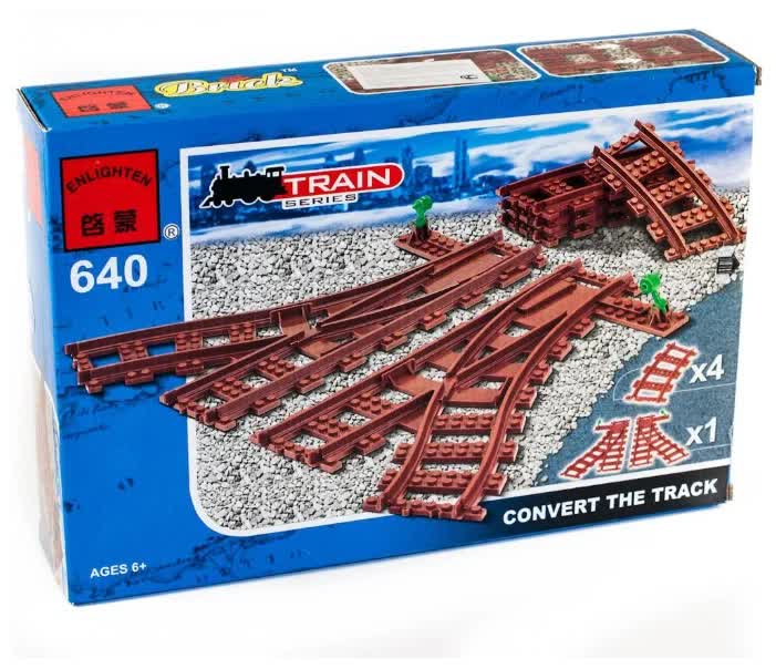 Конструктор "Рельсы"(в кор) BRICK 640
Конструктор "Рельсы"(в кор) BRICK 640