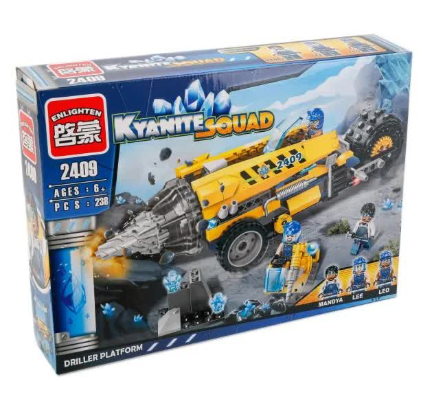 Конструктор Спецтехника 238 деталей в коробке BRICK 2409
Конструктор Спецтехника 238 деталей в коробке BRICK 2409