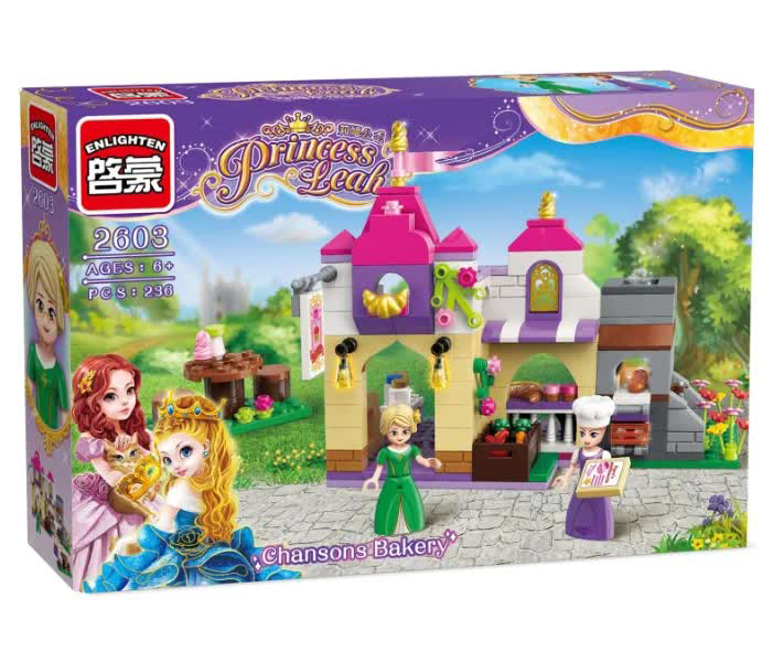 Конструктор "Кондитерская" (236дет.) в коробке BRICK 2603
Конструктор "Кондитерская" (236дет.) в коробке BRICK 2603