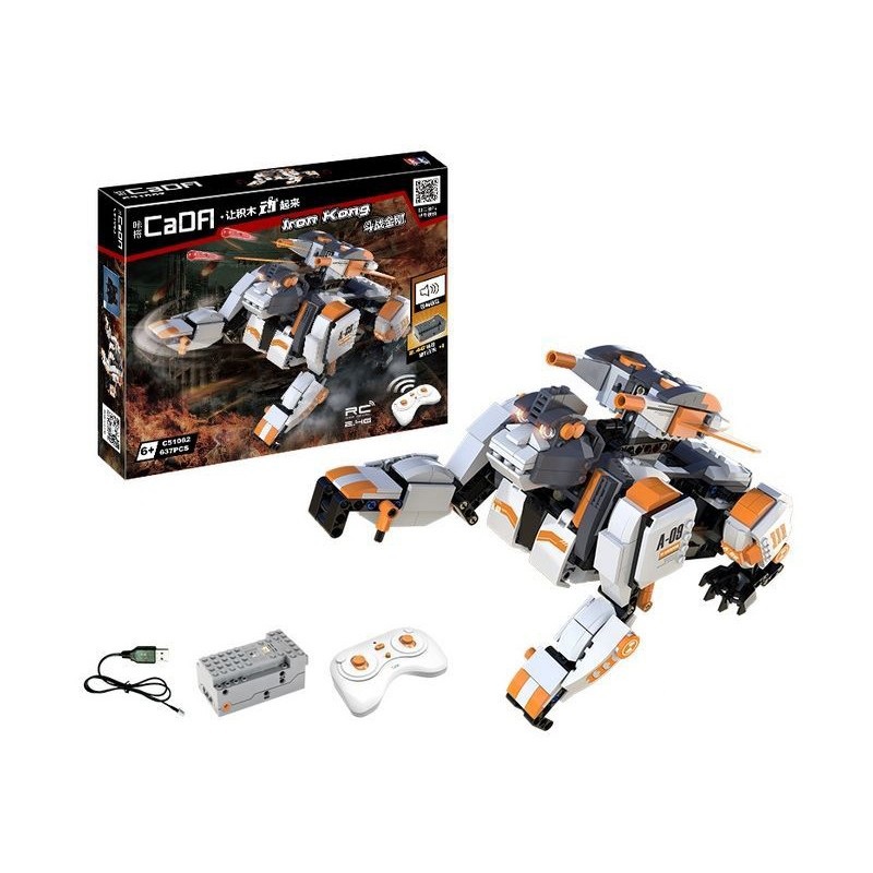 Конструктор Горилла на РУ (звук) 637 дет. в коробке подвижная голова,ходьба вперед-назад,стрельба ракетами Double Egle C51062W
Конструктор Горилла на РУ (звук) 637 дет. в коробке подвижная голова,ходьба вперед-назад,стрельба ракетами Double Egle C51062W