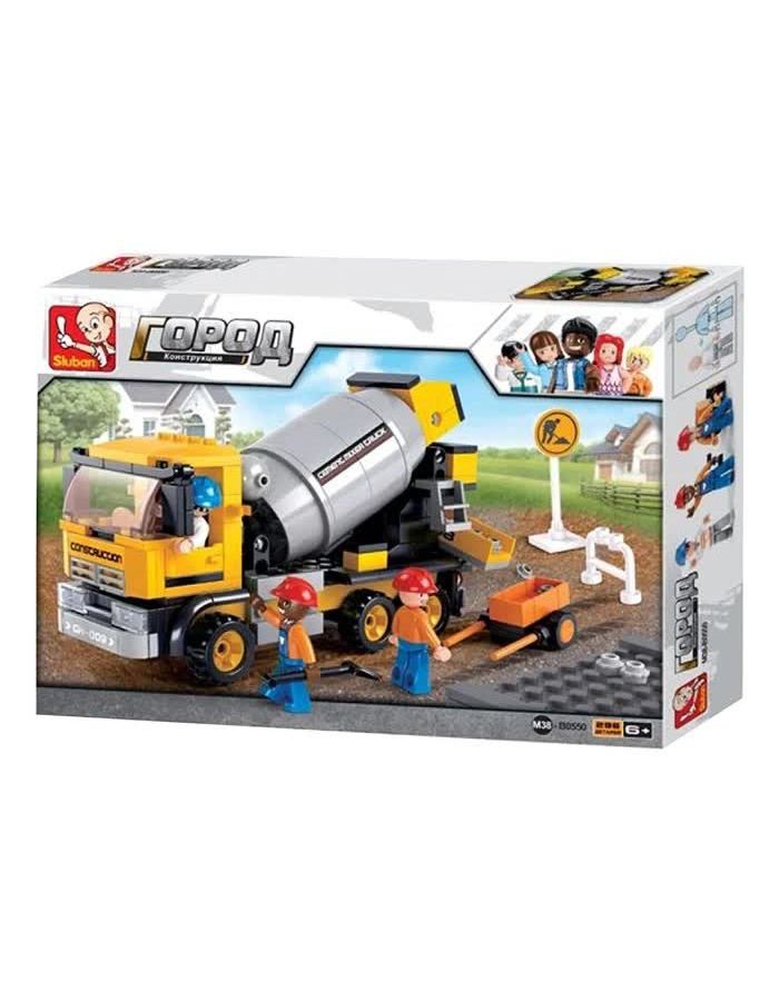 Конструктор "Строительная техника.Бетоновоз"(296дет) SLUBAN М38-В0550
Конструктор "Строительная техника.Бетоновоз"(296дет) SLUBAN М38-В0550