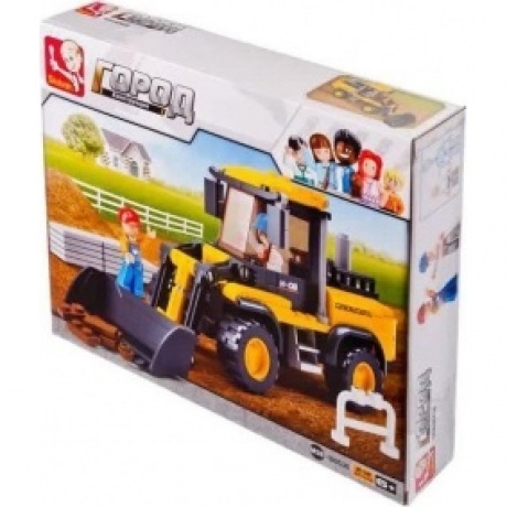 Конструктор "Строительная техника.Погрузчик"(212дет)в кор. SLUBAN M38-B0538
Конструктор "Строительная техника.Погрузчик"(212дет)в кор. SLUBAN M38-B0538