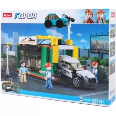 Конструктор "Автомойка" (323дет) SLUBAN М38-В0759D
Конструктор "Автомойка" (323дет) SLUBAN М38-В0759D