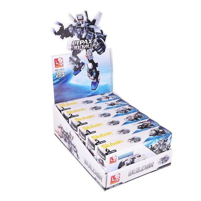 Конструктор "Страж полиции" SLUBAN М38-В0635
Конструктор "Страж полиции" SLUBAN М38-В0635