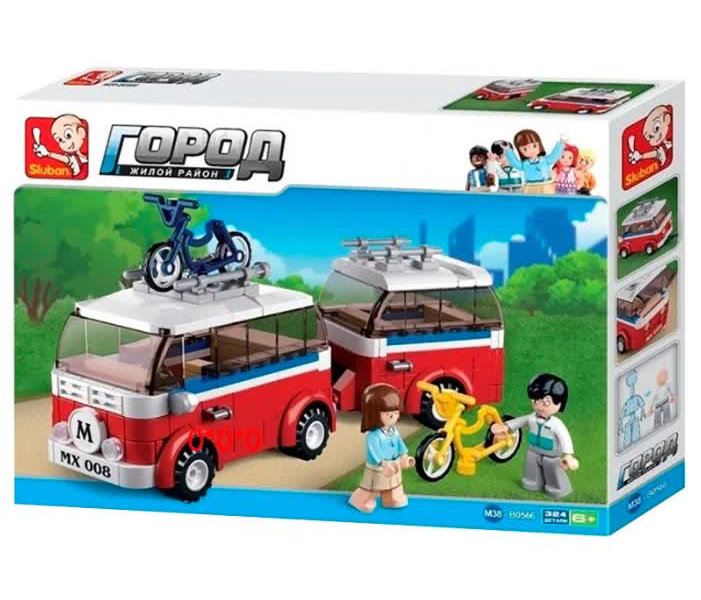 Конструктор "Город.Трейлер"(324дет) в коробке SLUBAN M38-B0566
Конструктор "Город.Трейлер"(324дет) в коробке SLUBAN M38-B0566