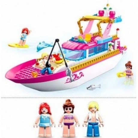 Конструктор "Яхта" (212дет) SLUBAN М8-В0722
Конструктор "Яхта" (212дет) SLUBAN М8-В0722