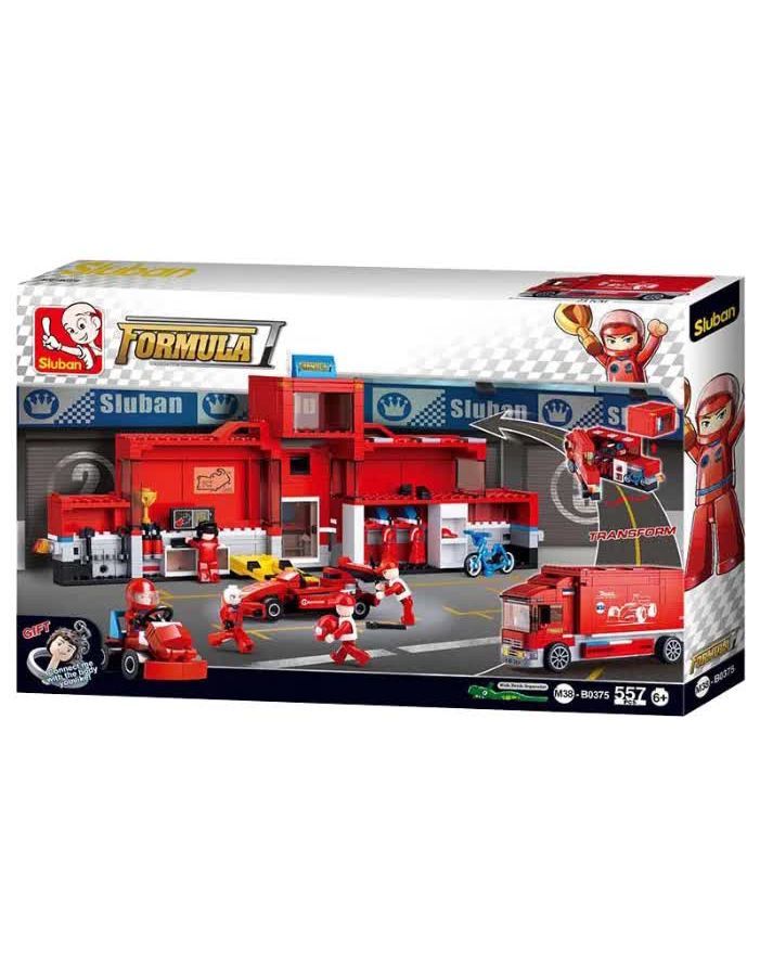 Конструктор "Станция обслуживания гоночных авто" (557дет) SLUBAN М38-В0375
Конструктор "Станция обслуживания гоночных авто" (557дет) SLUBAN М38-В0375