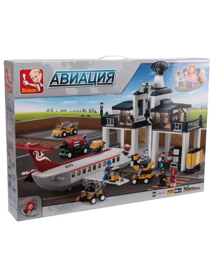 Конструктор "Авиация.Аэропорт"(826дет)в коробке SLUBAN М38-В0373
Конструктор "Авиация.Аэропорт"(826дет)в коробке SLUBAN М38-В0373