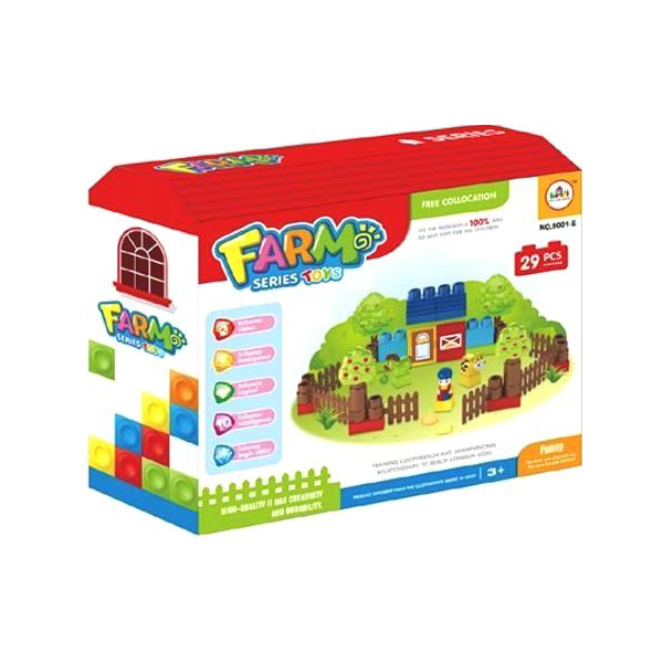 Конструктор "Ферма"(29дет) JDL9001E
Конструктор "Ферма"(29дет) JDL9001E