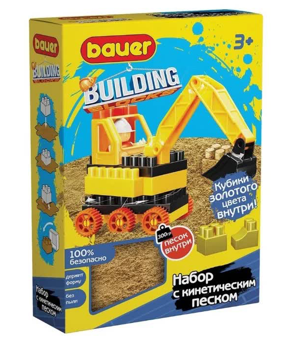 Конструктор Bauer "Building Kinetic" набор с бульдозером Кроха 751
Конструктор Bauer "Building Kinetic" набор с бульдозером Кроха 751